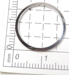 Antique Art Deco Platinum Womens Wedding Band Ring Size 4.75 UK-J width 1.64 MM