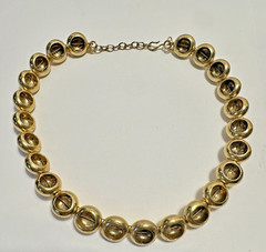MMA Signed Vtg Gold Plated Necklace w/ Spikes – Museum of Modern Art