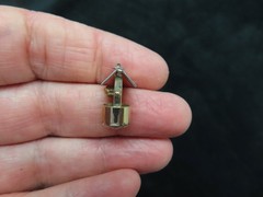 Vintage 1960’s Gold Plated Wishing Well Charm That Moves
