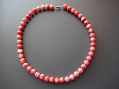 Vintage Pink Salmon /Angel Skin Coral Necklace Beads 84 gr