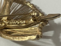 Natacha Brooks Ballerina Brooch – signed – Rare Variation – Anna Pavlova