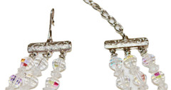 LOT of 2 Vintage 2 & 3 Strands 1950’s Aurora Borealis Necklaces – Never Worn!!