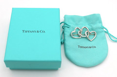 Vintage Tiffany & Co. Triple Heart Sterling Silver 925 Pin Brooch 1984 5.87g