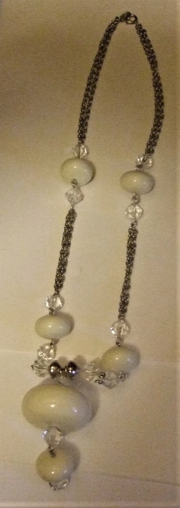 Lucite Necklace Retro Estate Jewelry