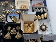 Vintage Jewelry Lot All Avon Barrera KJL Simpson 33 Pc Statement Necklace Runway