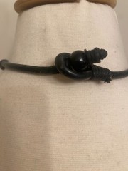 Fabulous Black & Brown Buffalo Horn Statement Designer Necklace