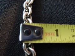 #714 VINTAGE STERLING SILVER MEXICO BRACELET-925–NICE