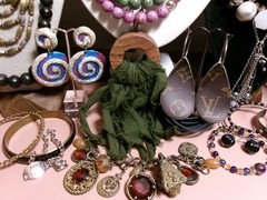Jewelry Lot 35+ Pieces Vintage To Now Boho Chic~Glam~Eclectic~Ethnic Themes