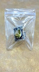 Vintage Nicky Butler Lemon Quartz RAJ Limited Addition Retired Ring Size 8