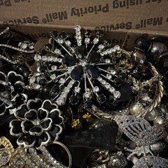 Vintage to Now Jewelry Lot, ALL WEARABLE Untested. No Broken. Box A5