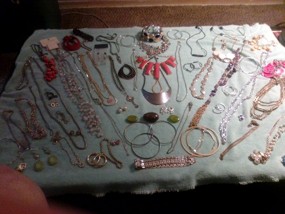 Junk Drawer Lot Vintage Estate All Wearable