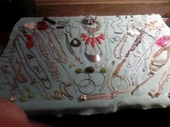 Junk Drawer Lot Vintage Estate All Wearable