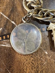 vintage 6 incharm bracelet , poodle, and wishing well