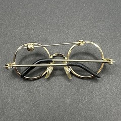 Vintage Spectacles Brooch Pin J80B Eye Glasses