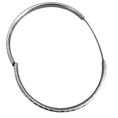 Vintage Marathon Sterling Silver Etched Diagonal Lines Hinged Bangle Bracelet