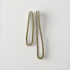 Kenneth Jay Lane KJL Set Of Two (2) Goldtone Chains One 29”L & One 24”L Vintage