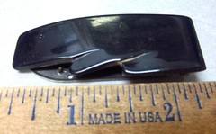 Vintage 1920 Bakelite Dress Clip, new unused! amazing find! 2.25 in, beautiful!
