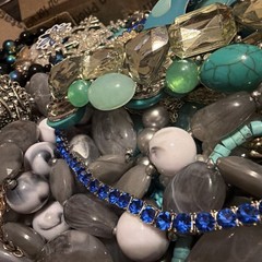 Vintage to Now Jewelry Lot, All Wearable Untested. No Junk. Box D9
