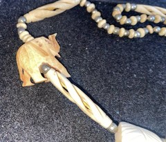 1960’s Made For USSR In India.Beautiful Necklace With Elephant.