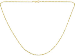 Unisex Thick or Thin Strong Solid 14K Yellow Gold Overlay.925 Sterling Silver Fi