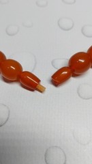 Vintage original Baltic amber beads, made in the USSR, honey color, 127 g