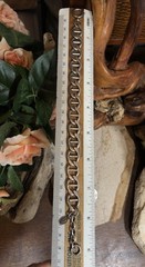 37. CATHERINE POPESCO Silver tone Anchor Mariner Chain Link Bracelet 30g, 8″+1″