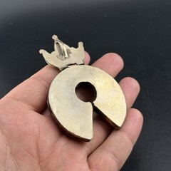 Tibetan Handmade Old Ethnic Unique Horseshoe Design Beautful Pendant