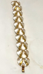 *RARE* STUNNING VINTAGE ESTATE SIGNED JUDY LEE FLORAL 7″ BRACELET!