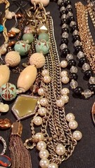 21pc Vintage to Now Costume Jewelry Lot Necklace Statement Liz Claiborne Beaded