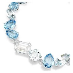 Swarovski Gema Bracelet Mixed-cut, glittering and dazzling, rhodium-plated