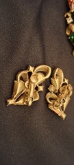 1950’s Adolph Katz Era CORO Scheherazade Jewel Tone 3 Piece Rhinestone Demi Set