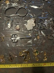 Mixed Jewelry Lot: Vintage & Modern Pieces Assorted Styles, Materials, Varieties