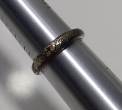 Vintage 14k Gold Heart Sterling Silver Ring 925 Size 6