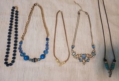 Antique & Vintage 50+ Lot Of Necklaces & Varies Designs & Quality.