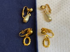 Vtg Clip-On Earring Lot Costume Jewelry Napier NWH Marvella Monet Sarah Cov
