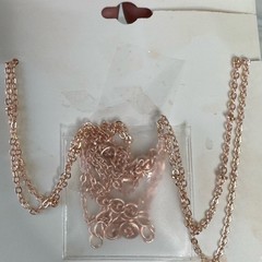 LC Lauren Conrad Mother of Pearl Necklace with Crystal 20”