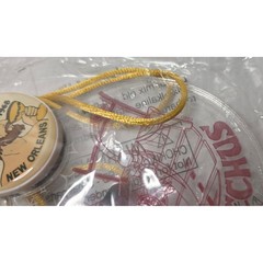 Vintage Bacchus Mardi Gras Necklace New Orleans 1968 New Sealed Souvenir