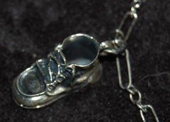 Sterling Charm Bracelet with Skis and Boot 6.36 Grams