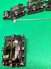 MIDNIGHT MAGIC by SARAH COVENTRY, Earrings & Bracelet Set. Dramatic. Perfect.