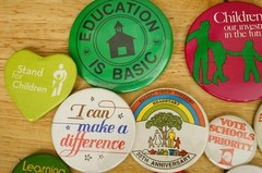 Vintage Pinback Buttons Teachers Librarians Kid Friendy School Education Theme
