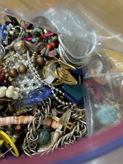 Craft Jewelry Lot Vintage To Now Mixed 4 Lb