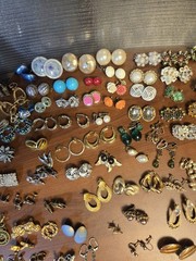 Massive Vintage to modern estate Jewelry Lot. 600+ items pieces/ some being 925