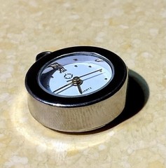Vintage Petite Charm Pendant Watch Miyota Quartz Movement Minimalist Style RUNS