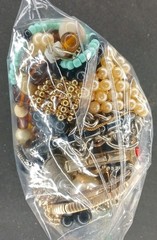 1 + Lb Bag Jewelry Vintage Modern Lot Craft Junk Some Wearable Resell Mix