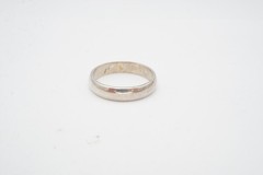 Vintage Mexico Sterling Silver 925 Ring Band Size 8.25 K7