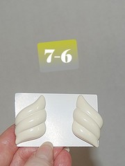 Vintage Retro Ear Rings, 1970s, 1980s 1990s, GROUP 7, priced per or the lot