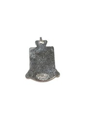 Vintage Freeport Bahamas Enamel Sterling Silver Coat Of Arms Charm