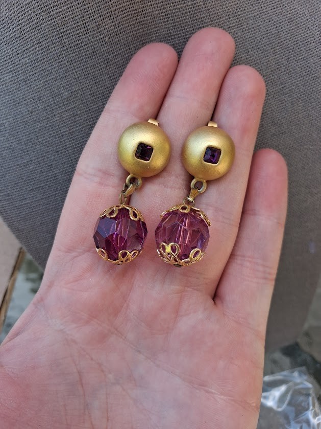 Vintage dangle earrings