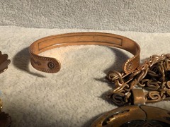 Vintage Lot 5 Pieces of trading post route 66 copper jewelry! Southwestern!