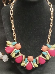 Vintage 2 Modern Costume Jewlery Lot Necklaces Earrings Bracelets Pins And More
